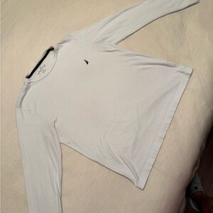 White Long Sleeve Nautica Shirt